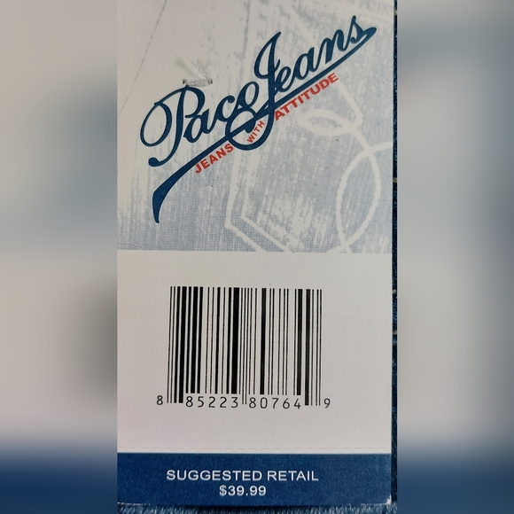 Paco Jeans Pants Womens Size 11 Denim 452 Ring Spun DK Stone Capri NWT $39.99 - Picture 11 of 11